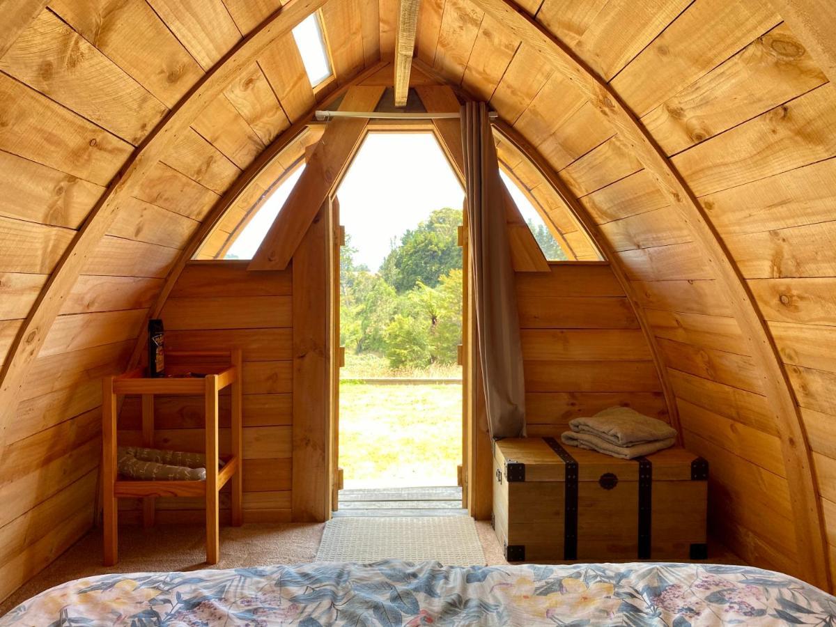 Tui Ridge Eco Cabins Aongatete Kültér fotó